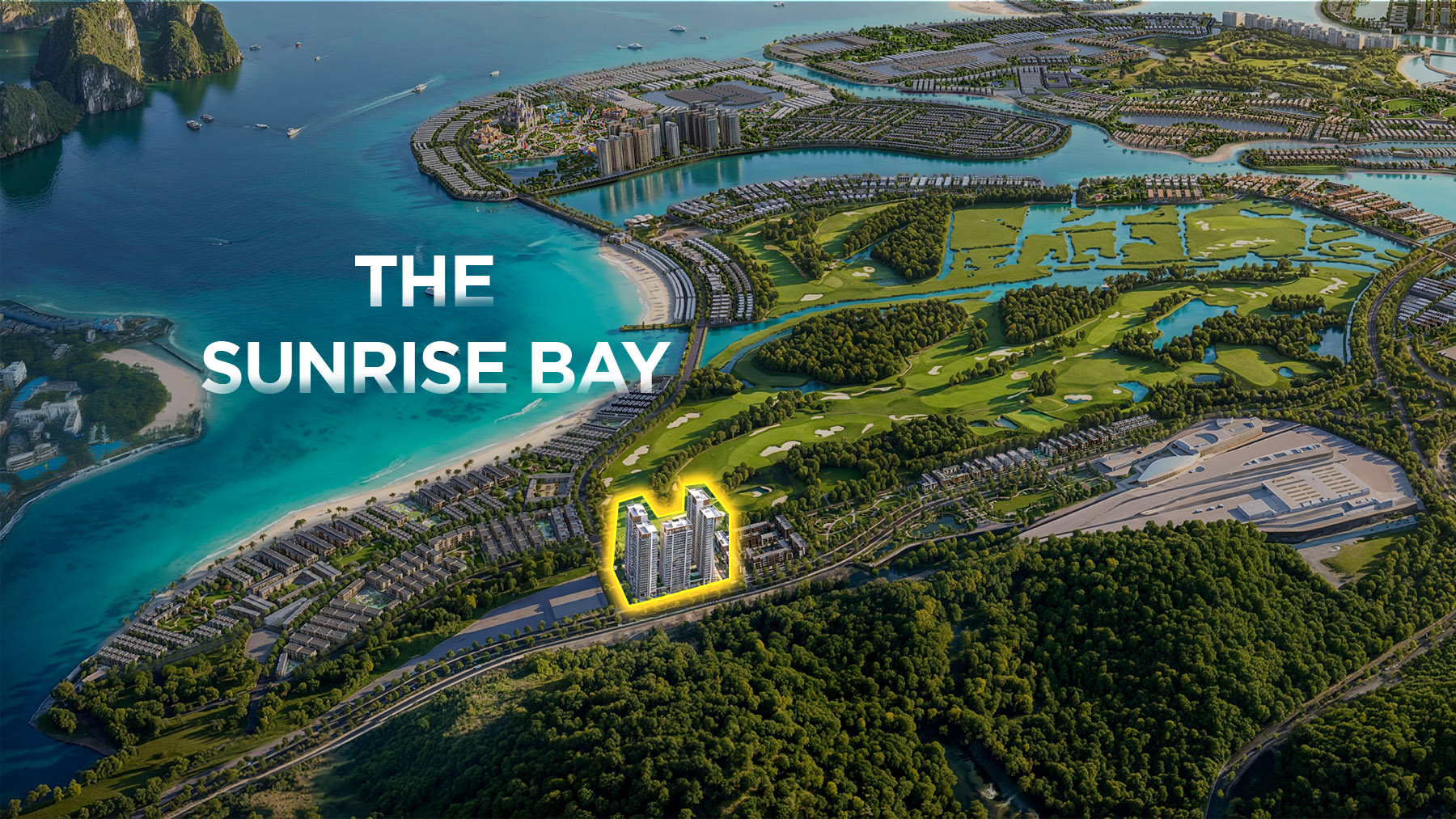 Mặt bằng THE SUNRISE BAY - VINHOMES GLOBAL GATE HẠ LONG